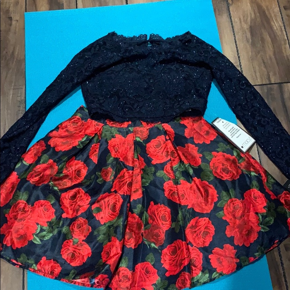 two piece dress set